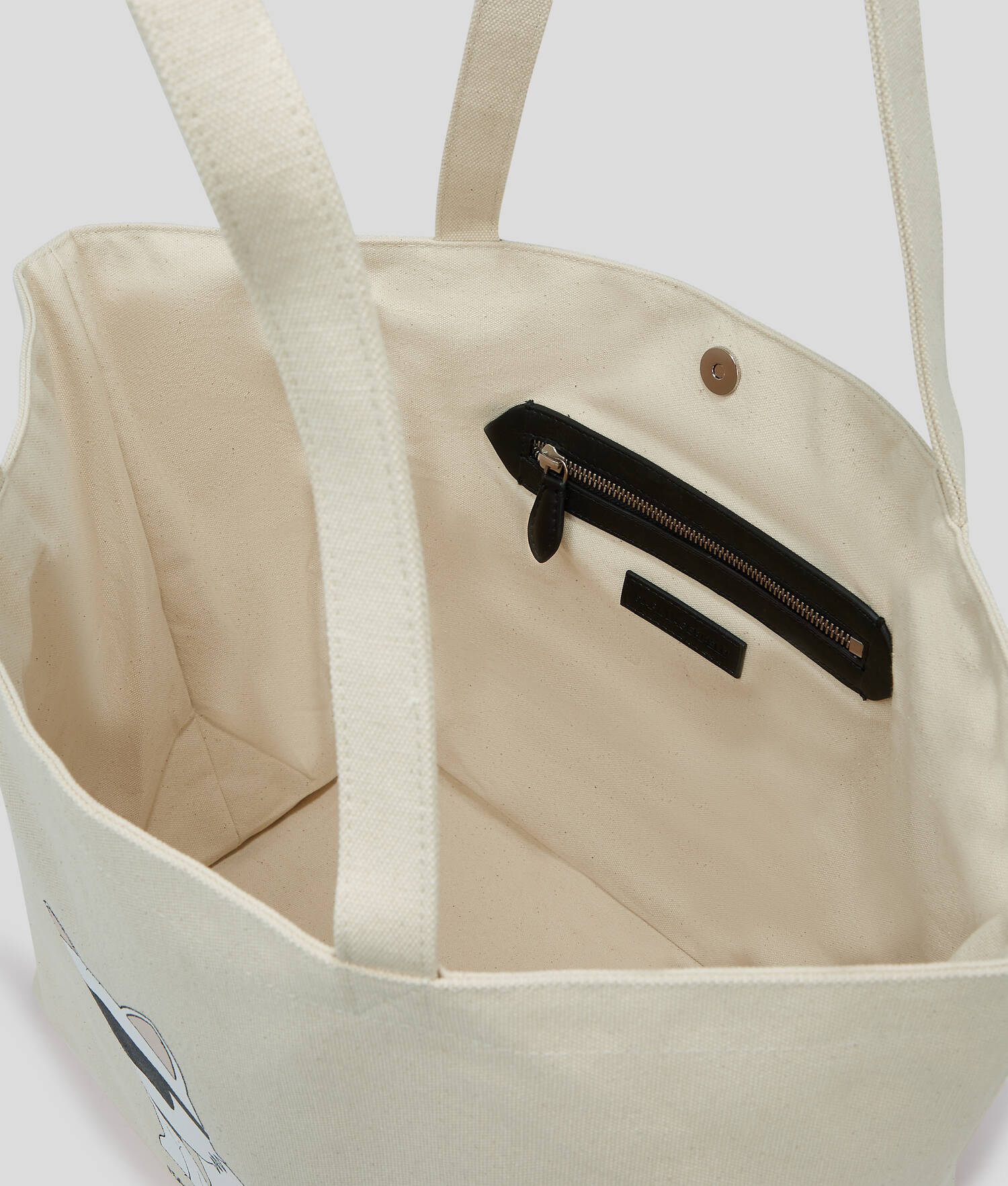 SAC CABAS IKON CHOUPETTE - Naturel