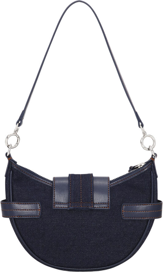 Ganni Bucky Bag Small Crossbody Denim Dark navy