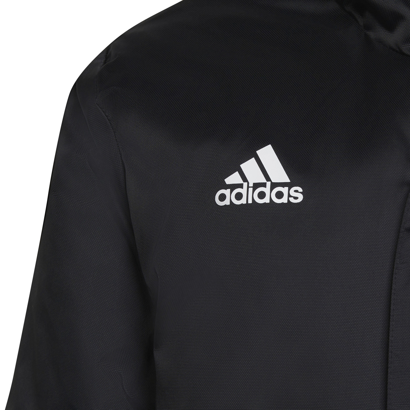 Adidas Entrada 22 Stadium Jas Kids Zwart Wit