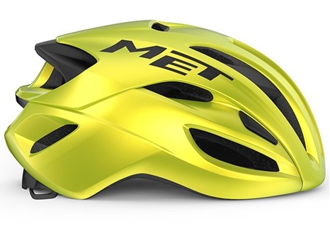 MET Road Rivale Mips Cykelhjelm, Lime Yellow Metallic/Glossy