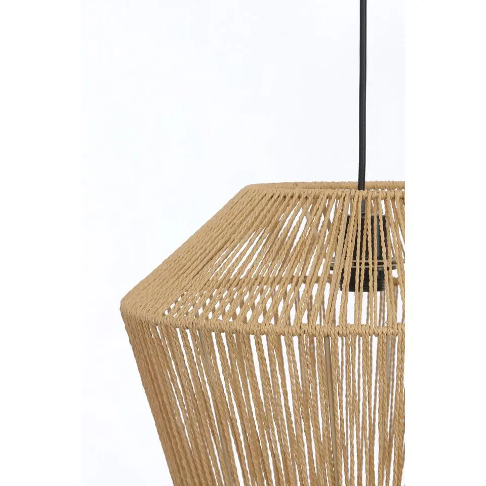 Hanglamp Caspian - Bruin/Zwart - Ø40cm