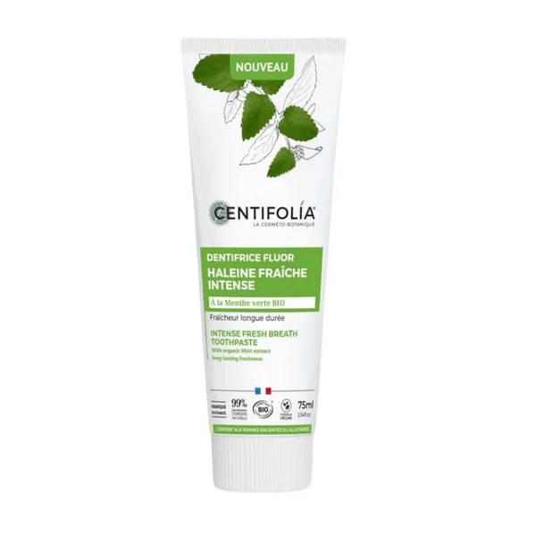 Centifolia Dentifrice Fluor Haleine Fraîche Intense 75ml