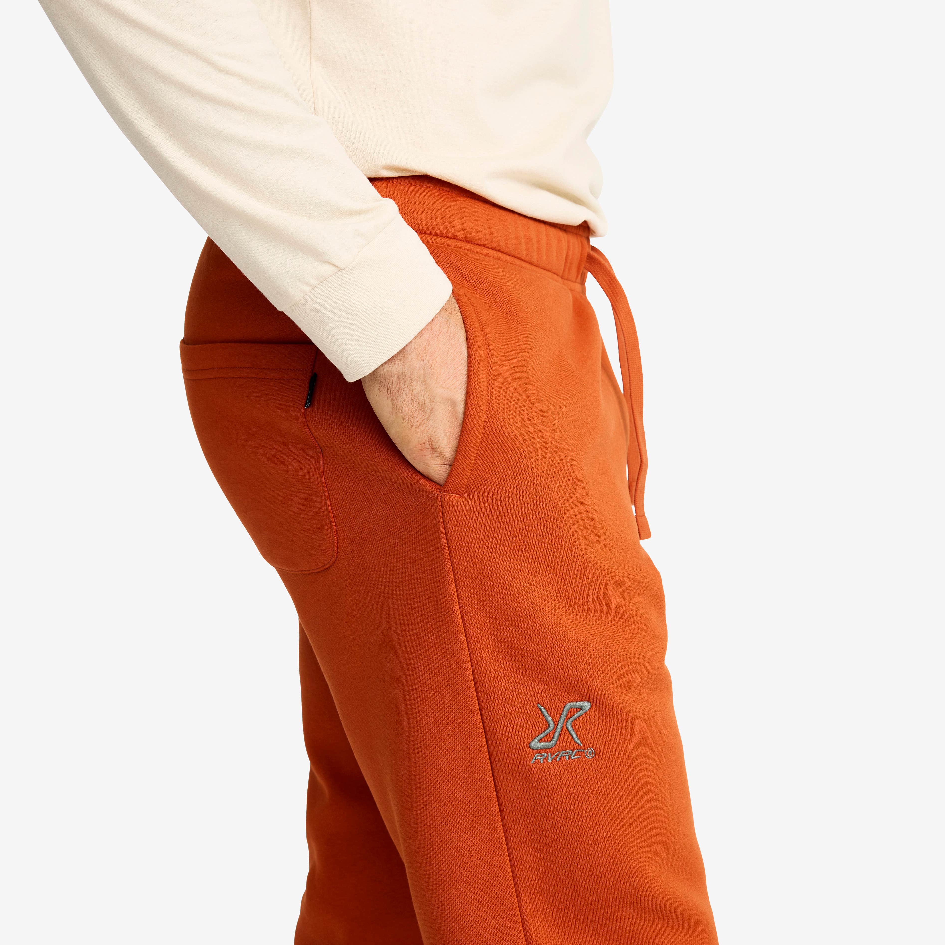 RVRC Sweatpants Herre Terracotta Brown