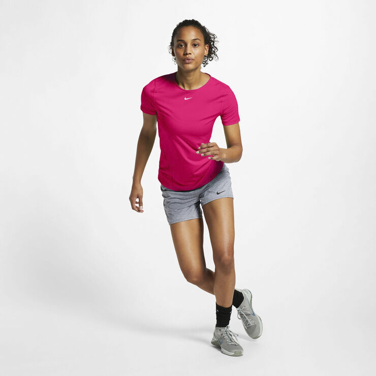 Nike Pro Mesh T-shirt Pink