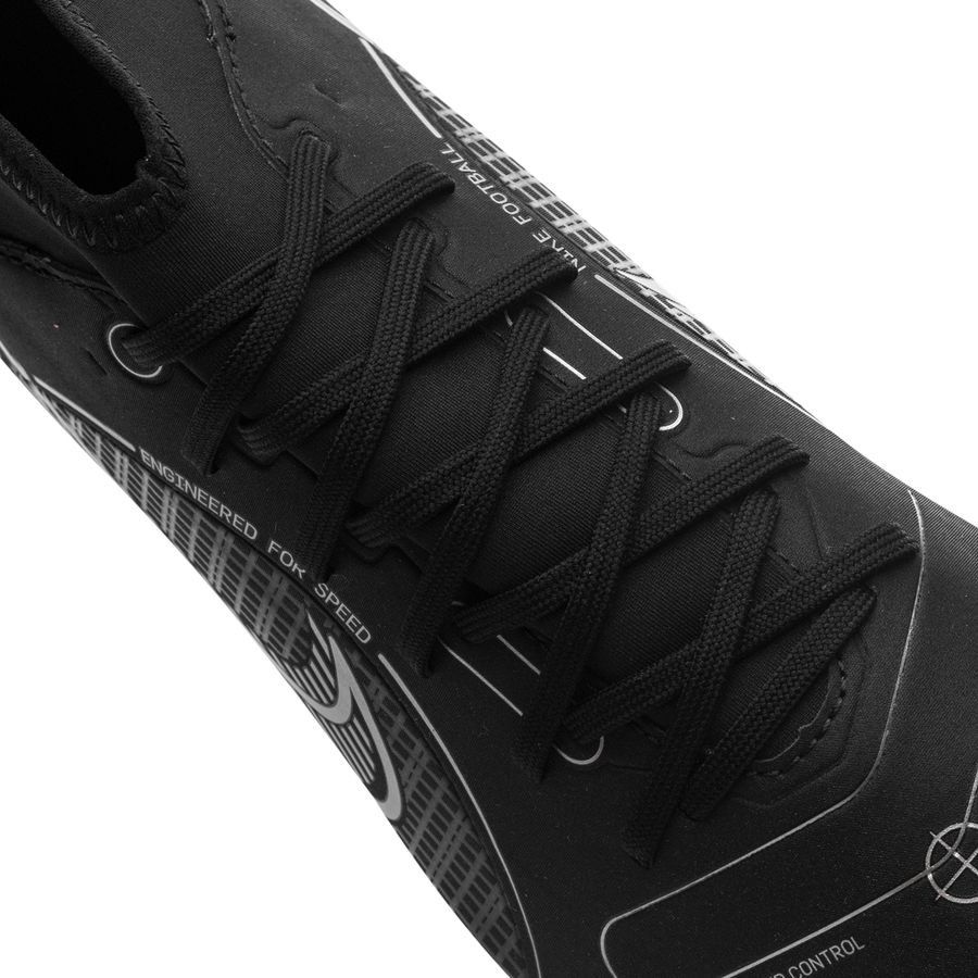 Nike Mercurial Superfly 8 Club MG Shadow - Noir/Argenté/Gris