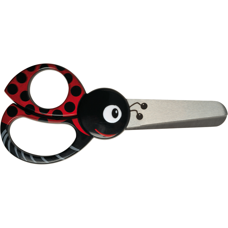 Fiskars Kinderschere Marienkäfer, 13 cm