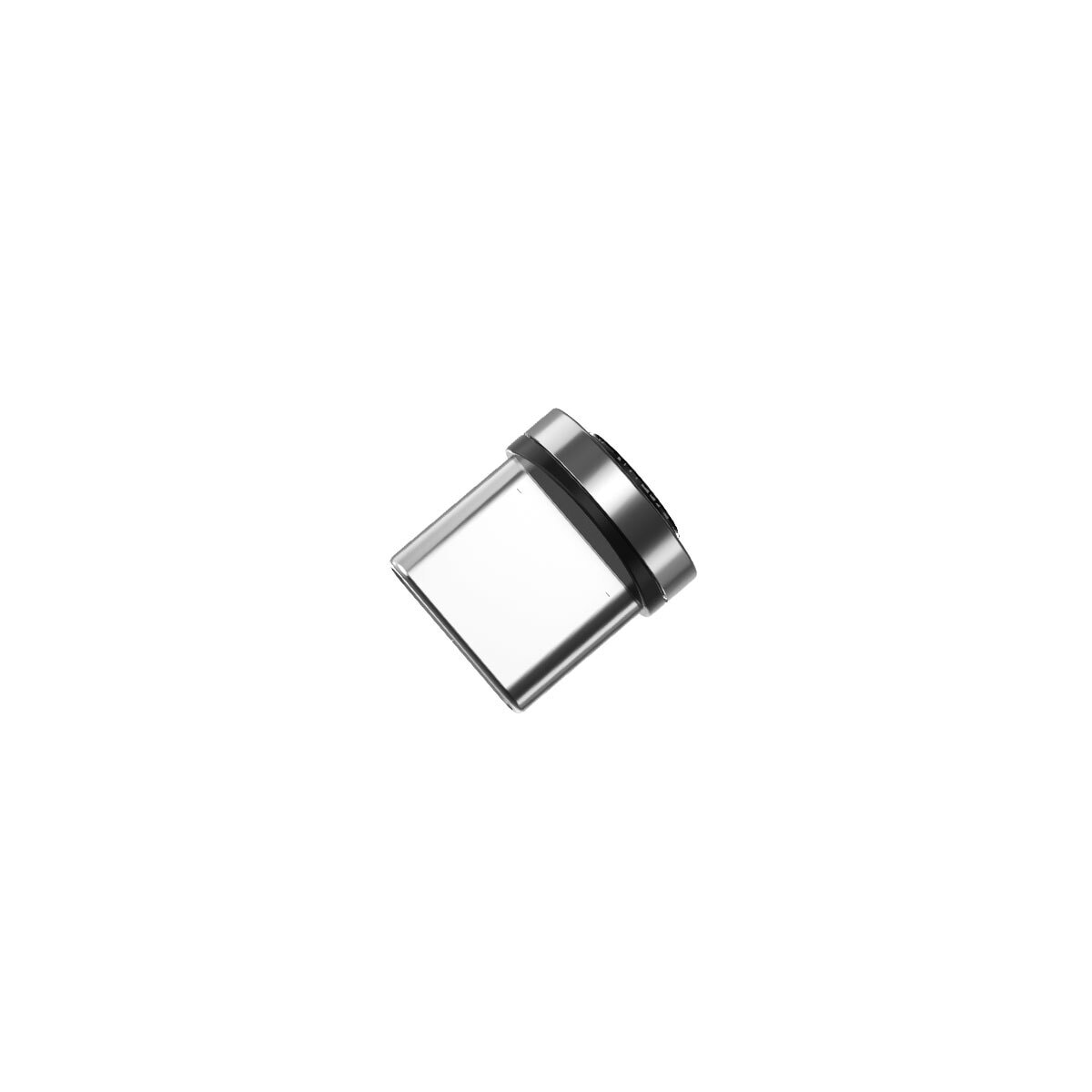 Magnetisk ladekabel med USB-C-kontakt Sort 1 m