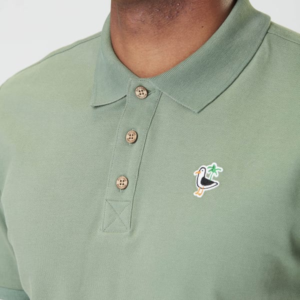 Polo PICTURE MOUTI POLO M GREEN SPRAY