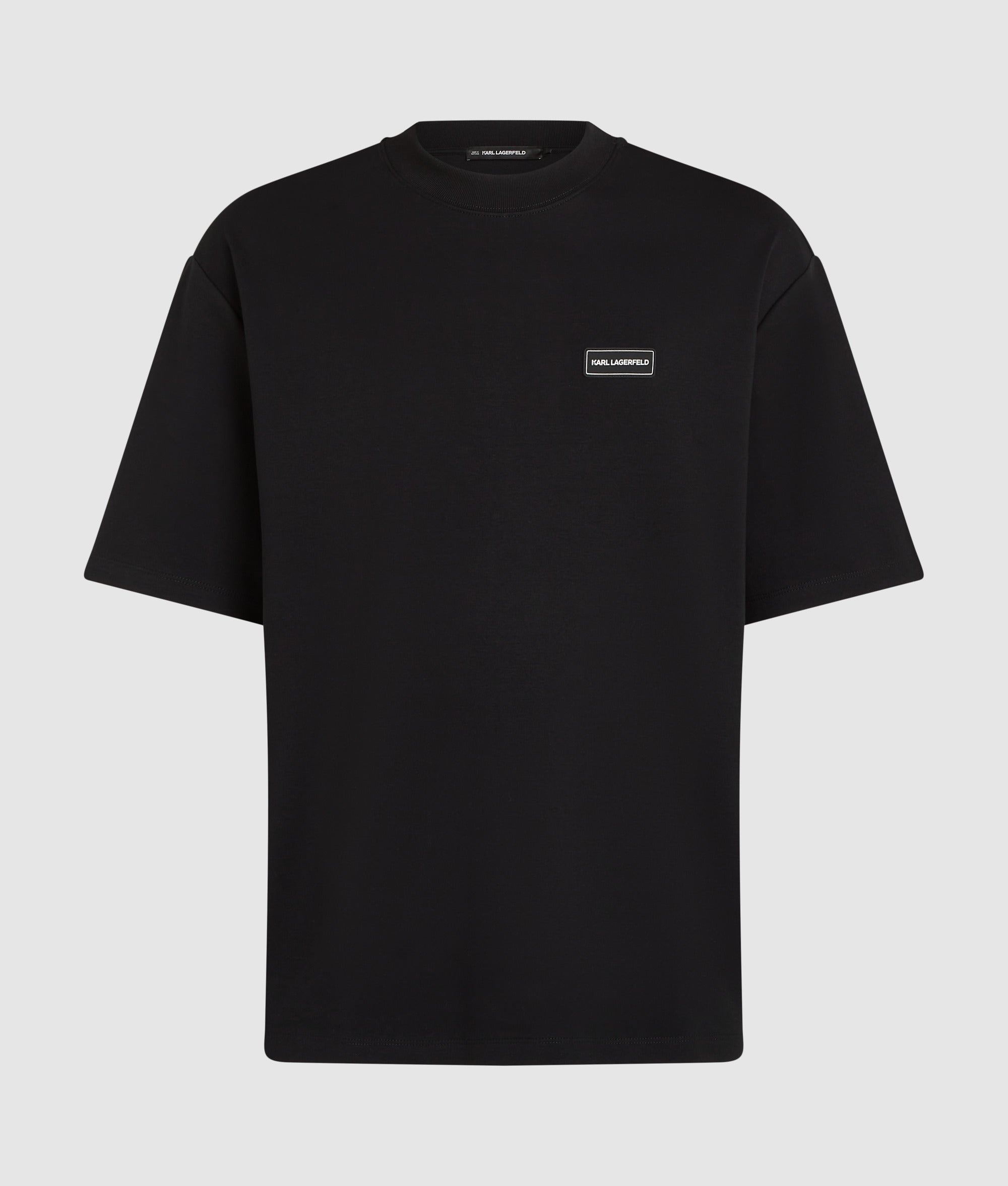 T-shirt met logopatch