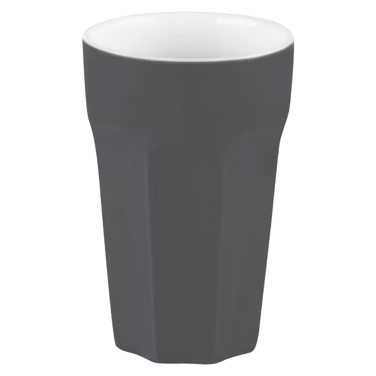 Kaffee-/Milchbecher Lunasol Grau