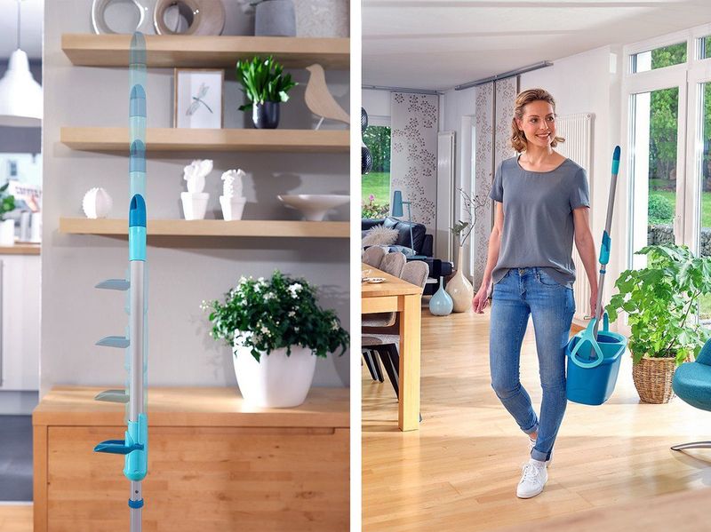 Leifheit Clean Twist Dweilset Compleet - Groen Kunststof