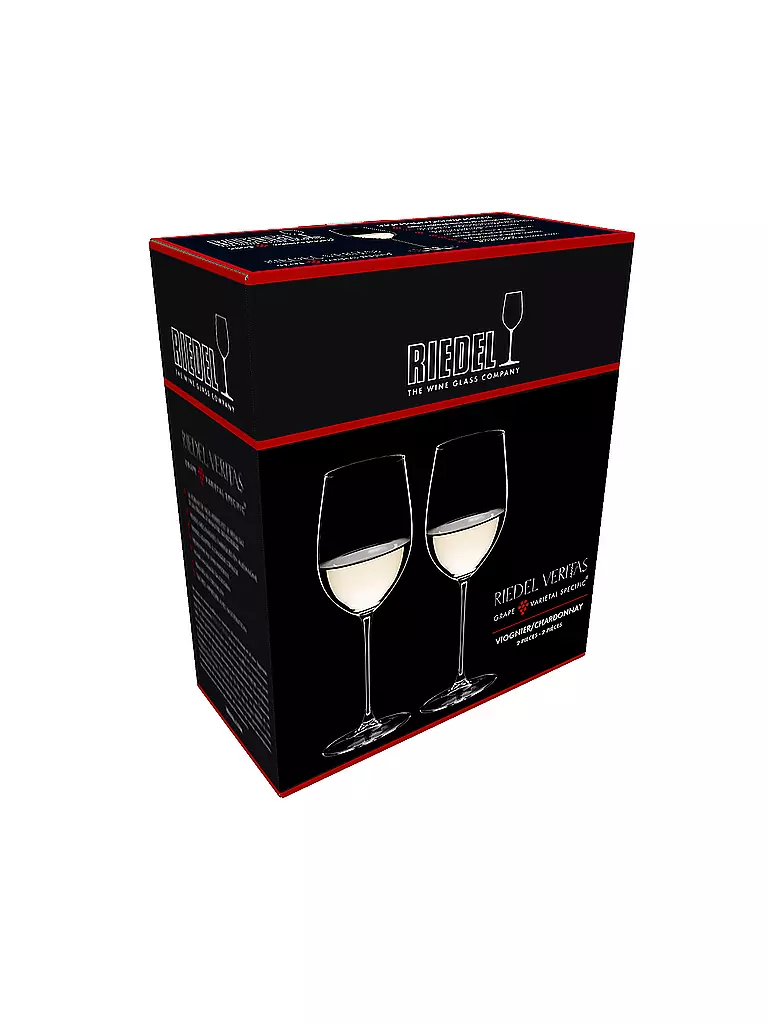 RIEDEL Weissweinglas 2er Set VERITAS Viognier / Chardonnay 370ml transparent