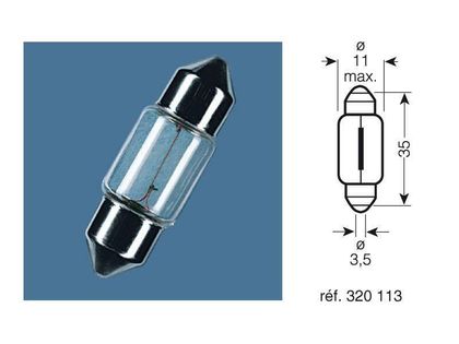 Ampoule Osram Original Line C5W 12V 5W