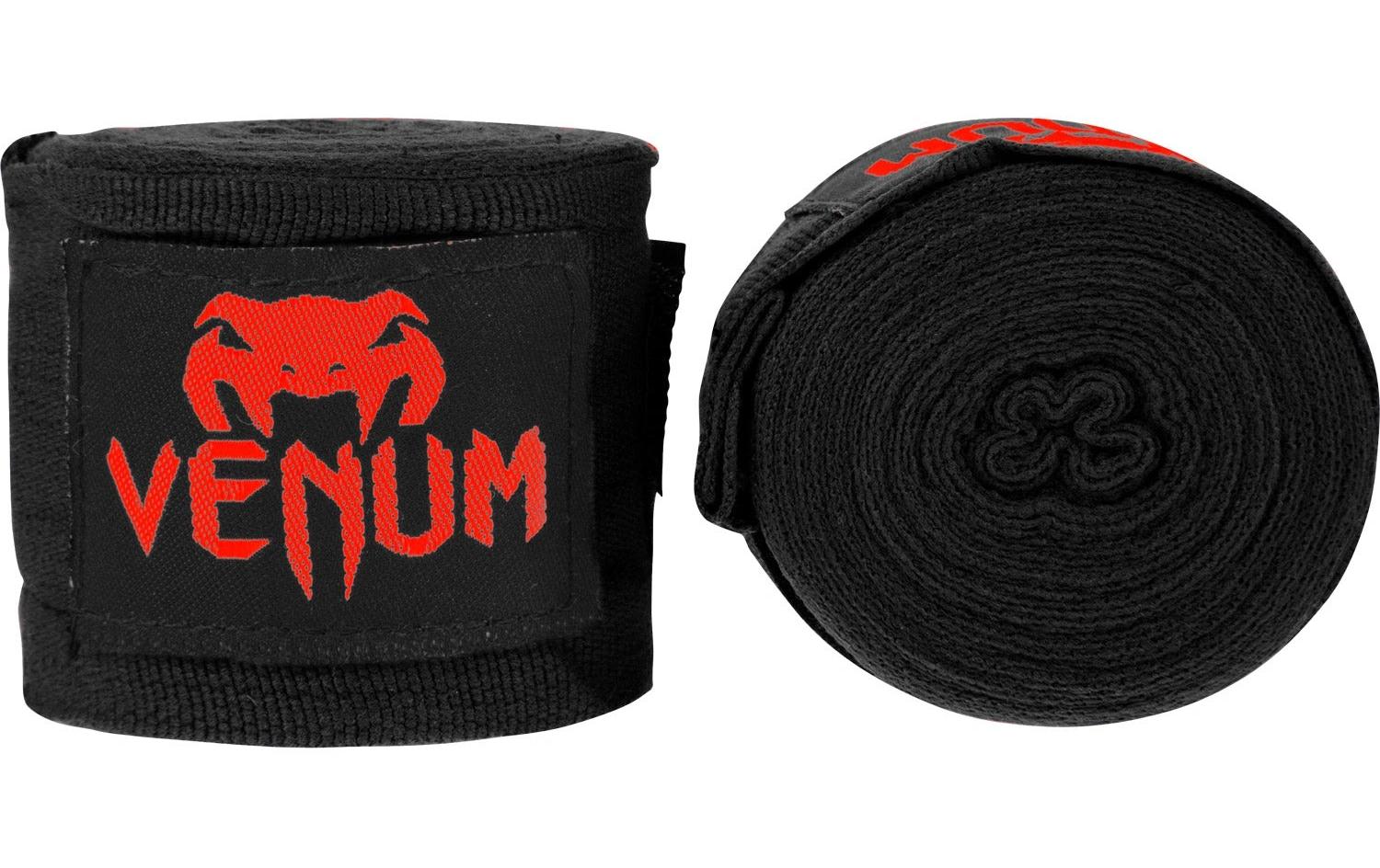Kontact Boxing Handwraps 4 m, Rot/SchwarzBoxbandagen