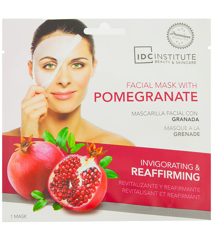 IDC Institute - Máscara facial com chá verde - Tonificante e reafirmante