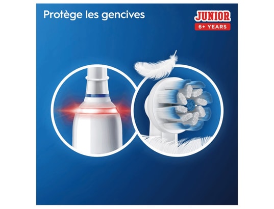 ORAL B - Oral-b - smart junior - blanche - brosse à dents électrique