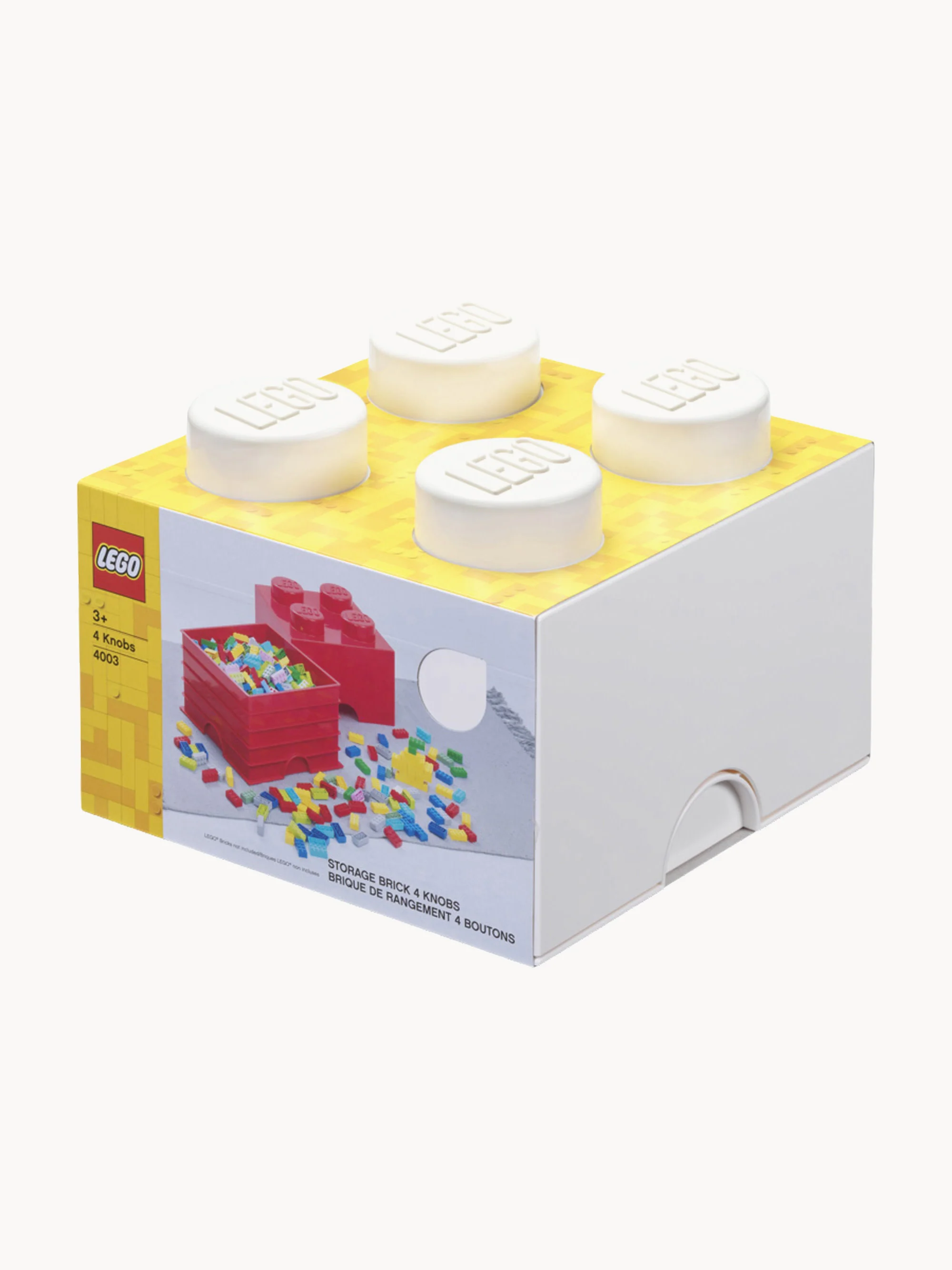 LEGO® opbergdoos Brick met 4 noppen