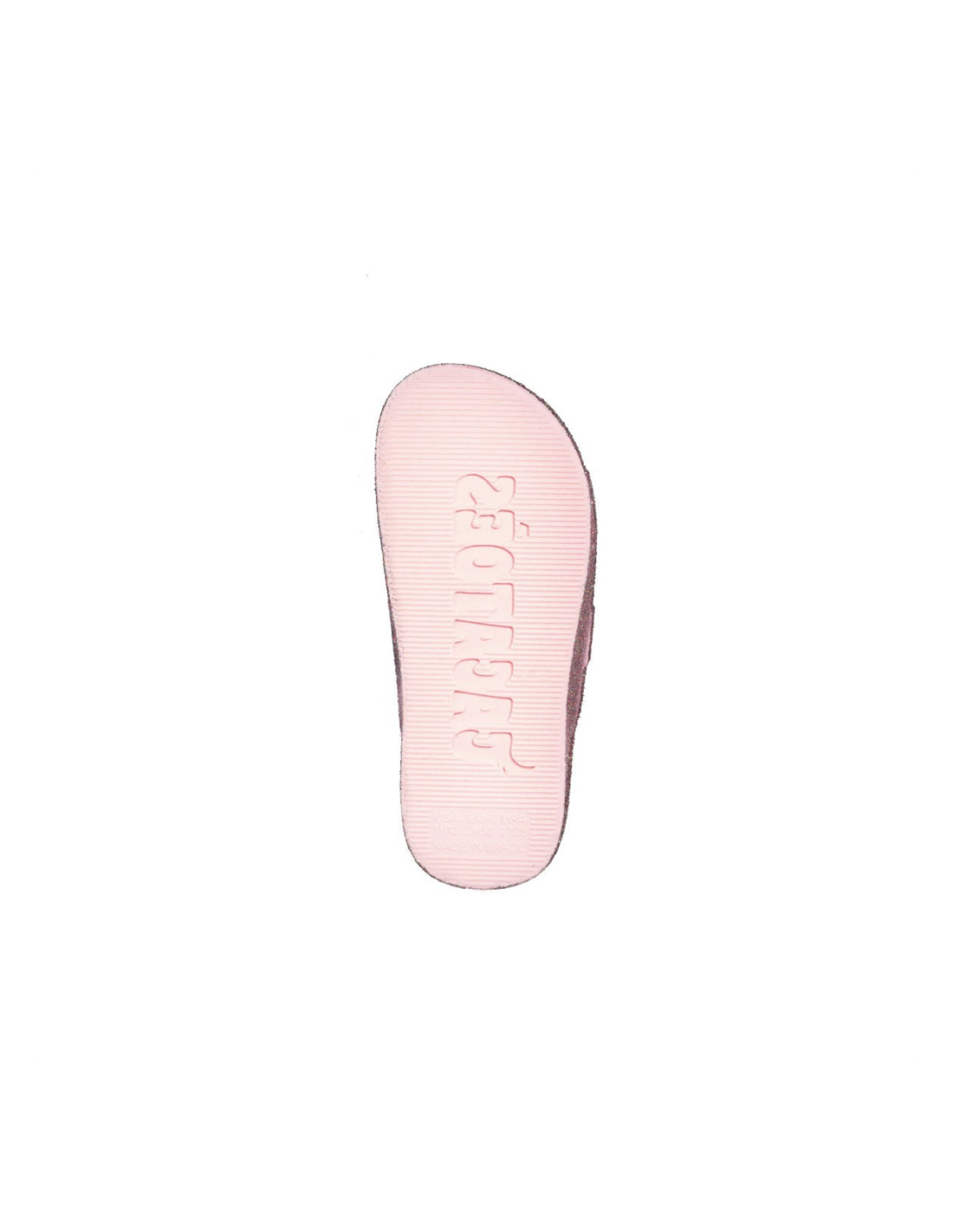 cacatoes claquettes femme trancoso kids pink multico