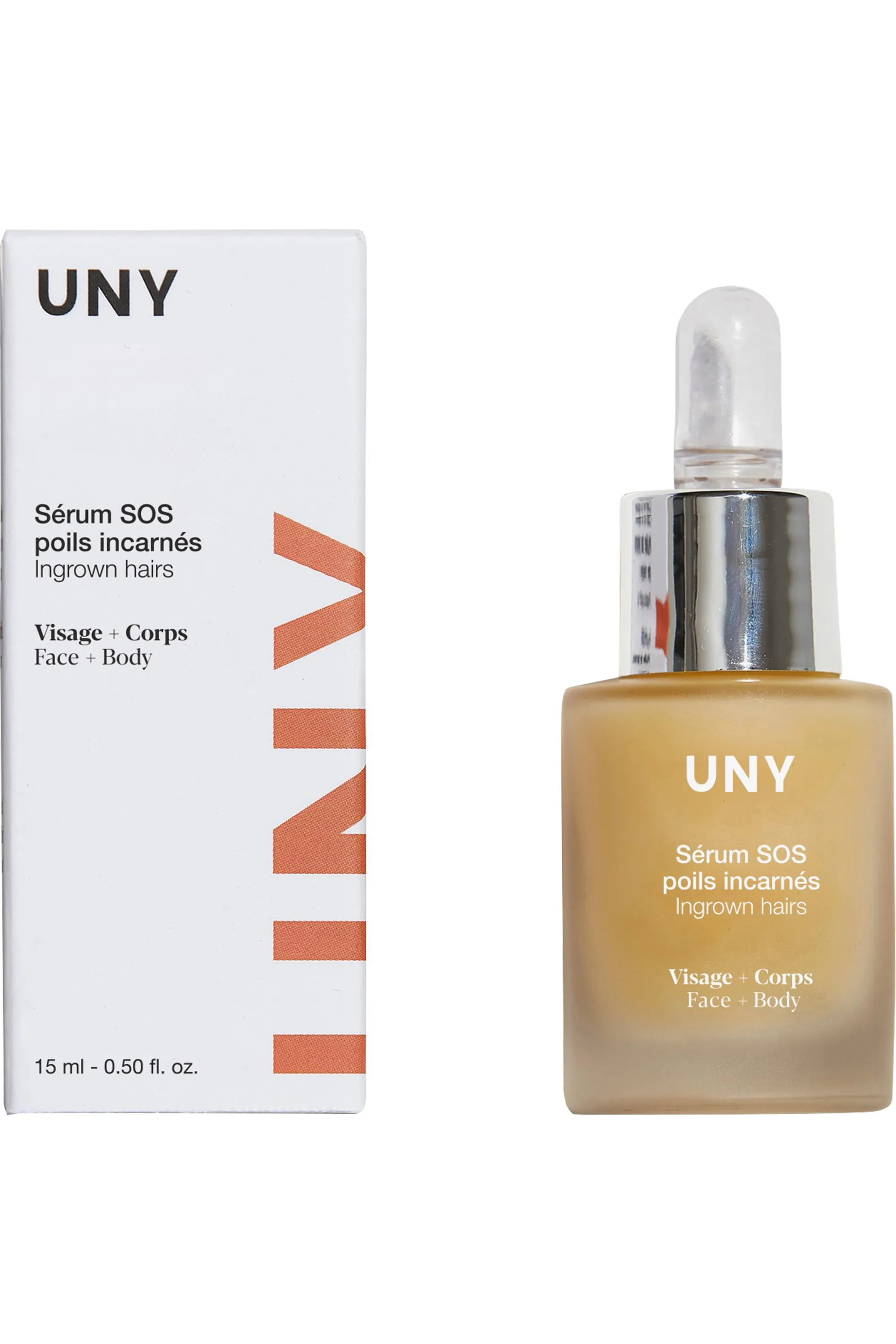UNY Sérum SOS poils incarnés-15 ml