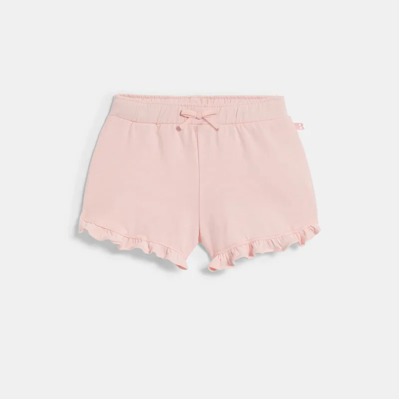 Short en molleton léger rose clair bébé fille Rose