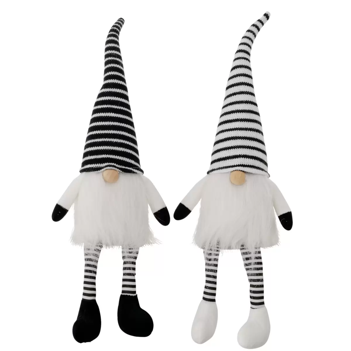 Kantenhocker Wichtel Impa schwarz,weiss