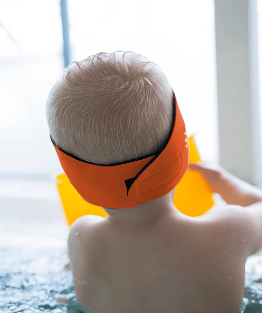 Watery earband til børn - Raider - Orange