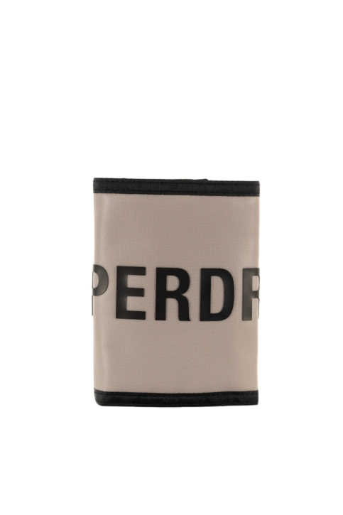 Portefeuilles superdry tarp tri fold 9un winter twig beige