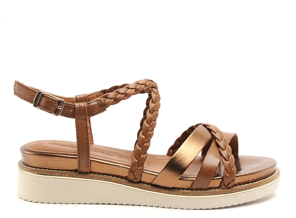 Tamaris nu pieds plats femme 28207 20 marron