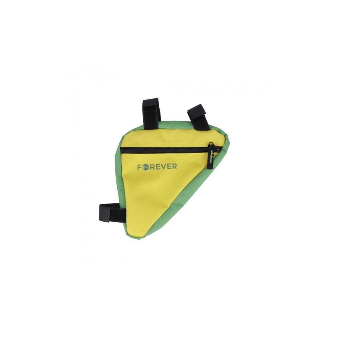 Forever Outdoor  Sykkelveske til sykkelstativ, Yellow/Green