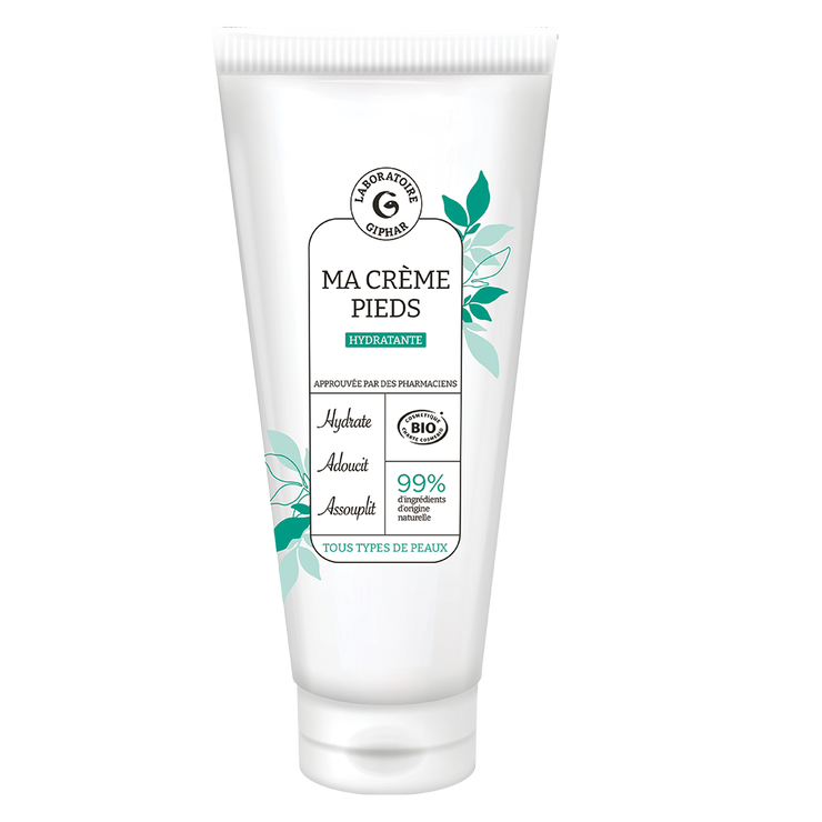 Ma crème pieds hydratante certifiée BIO