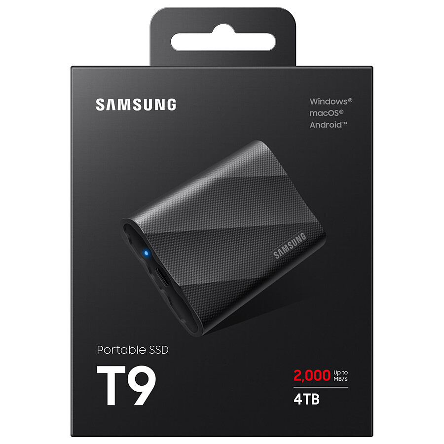Samsung T9 Noir - 4 To