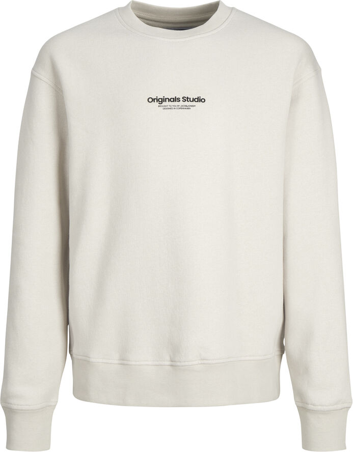 Jack & Jones JORVESTERBRO SWEAT CREW NECK NOOS J Moonbeam/loose