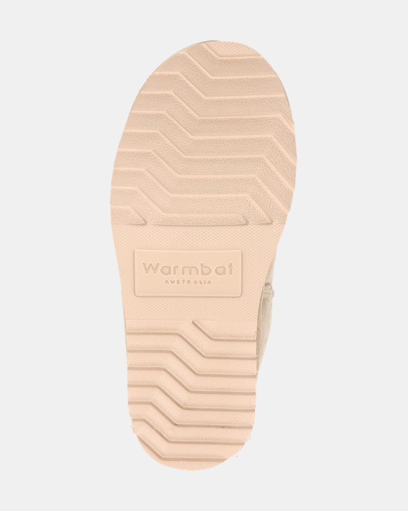Warmbat Australia Willow Plateau Gevoerde boots  - beige