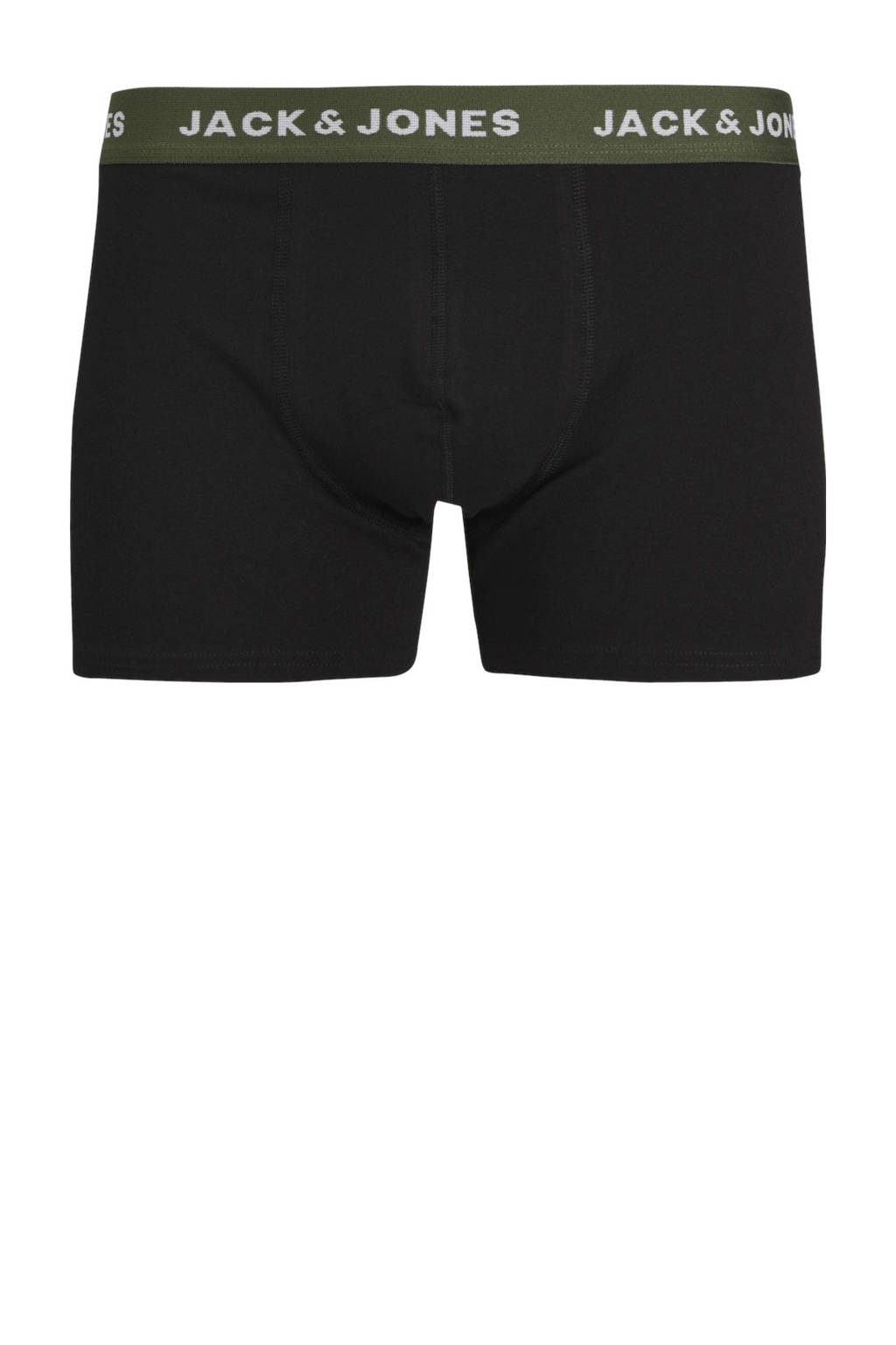 boxershort JACOLIVER SOLID - set van 5 zwart/multicolor