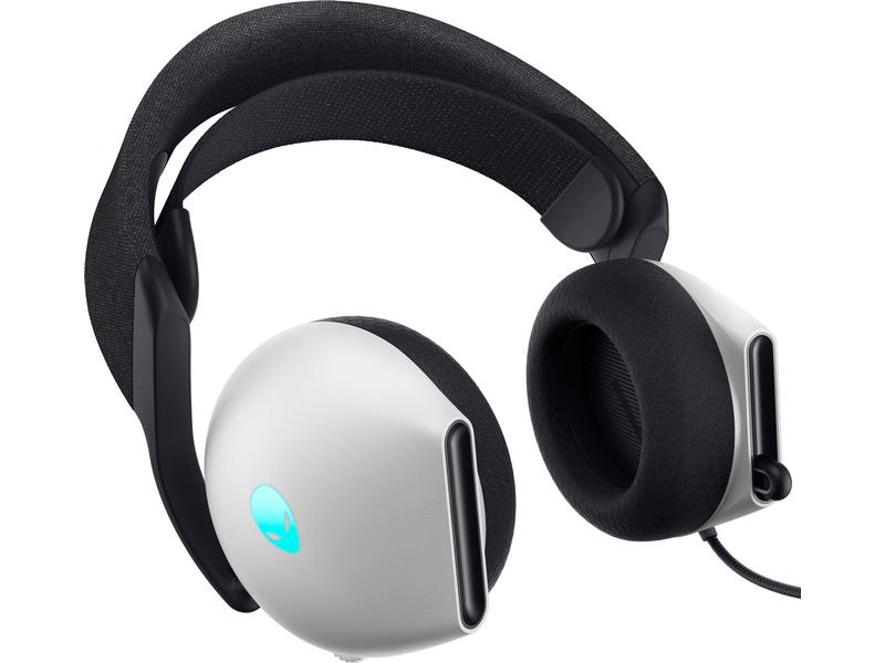 Dell Headset Alienware AW520H-W-DEAM Schwarz/Weiss Komfortables Gaming-Headset für PC und Spielkonsolen