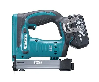 Makita DST221 - Hæfteklammepistol - ledningfri - intet batteri - 18 V - SOLO