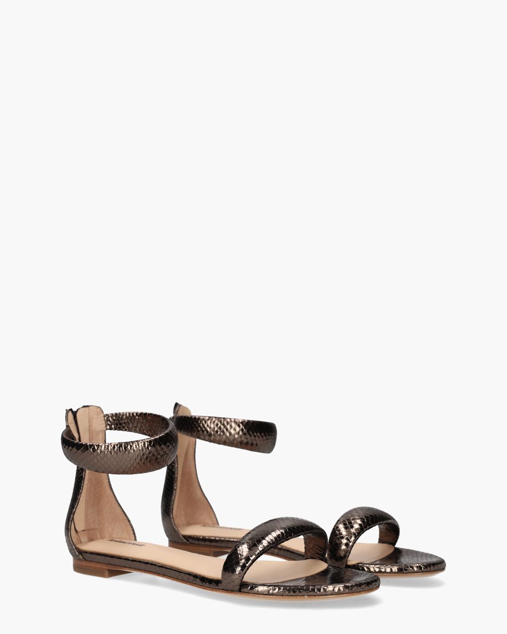 Lola Cruz Amy Grijs Damessandalen