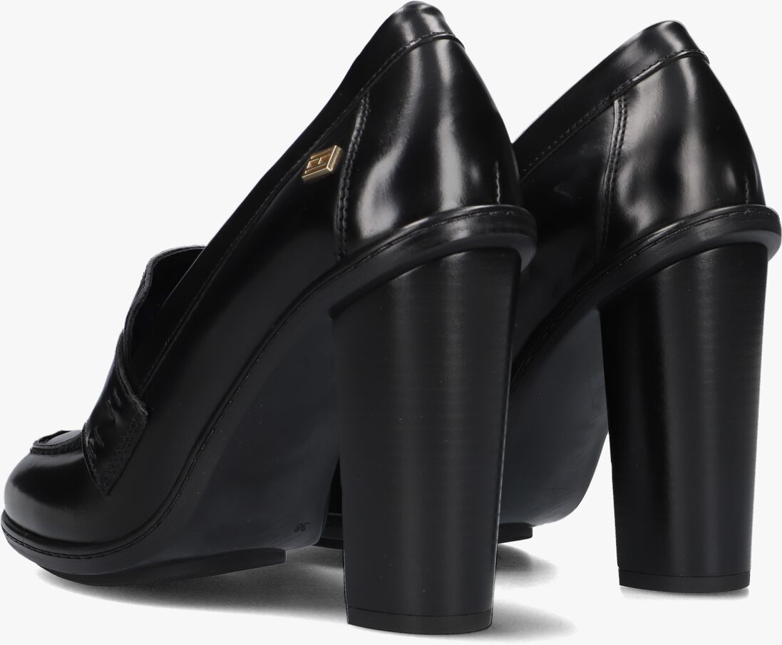 TOMMY HILFIGER zwarte tommy hilfiger pumps tommy essential loafer