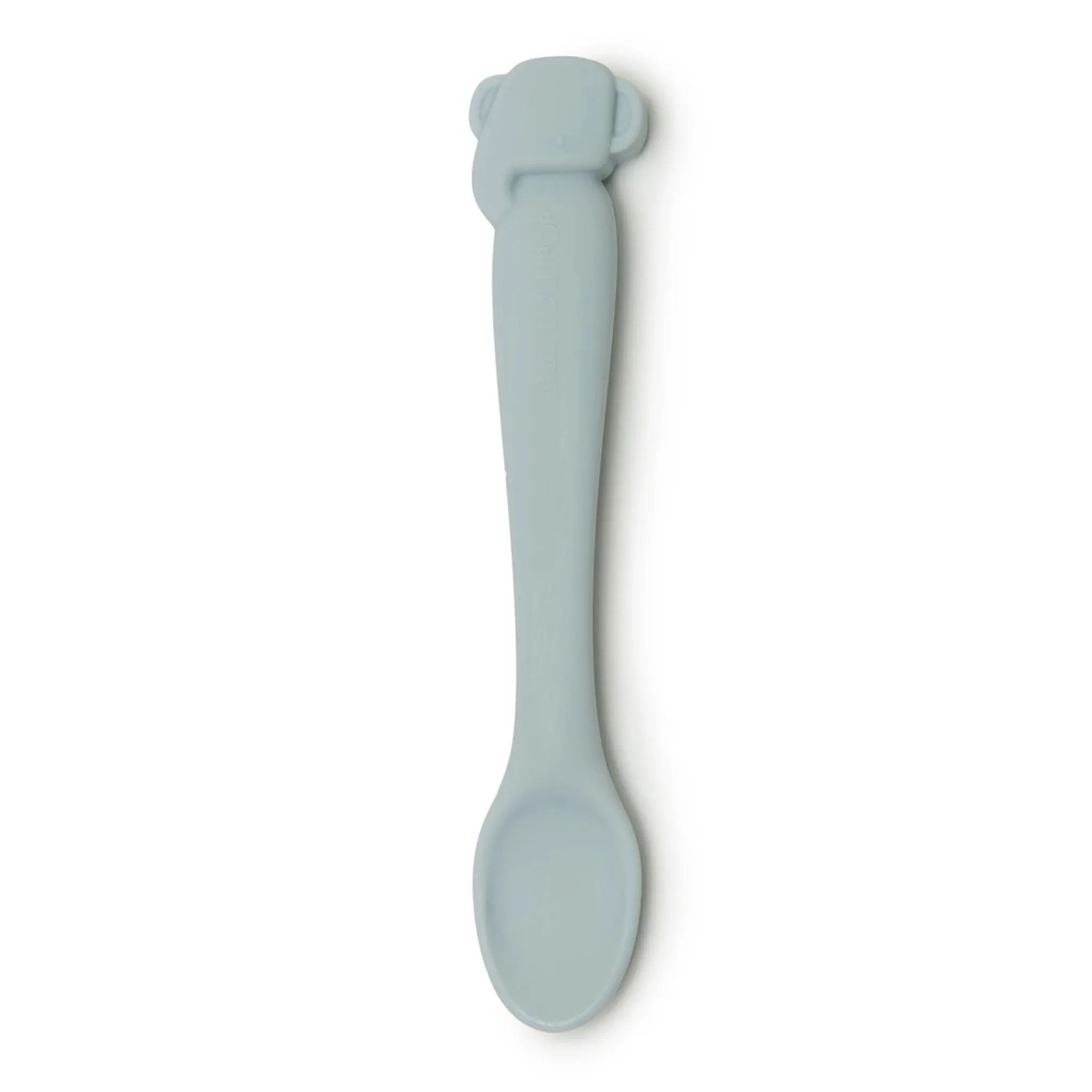 Loulou Lollipop Cuillère en Silicone - Éléphant