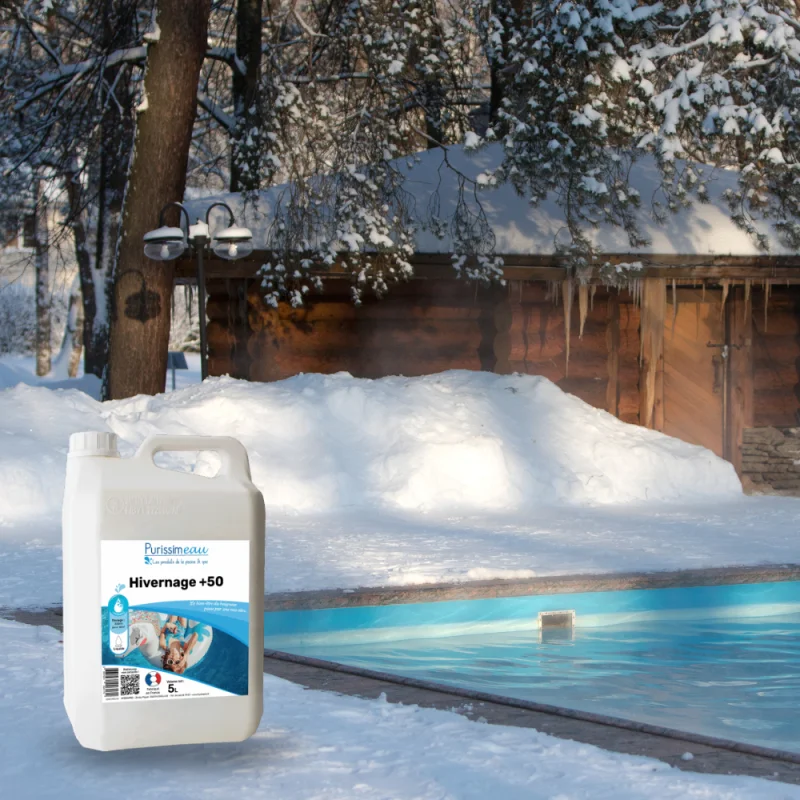 PURISSIMEAU - Produit d'entretien hivernage piscine & Spa 50   - 5L