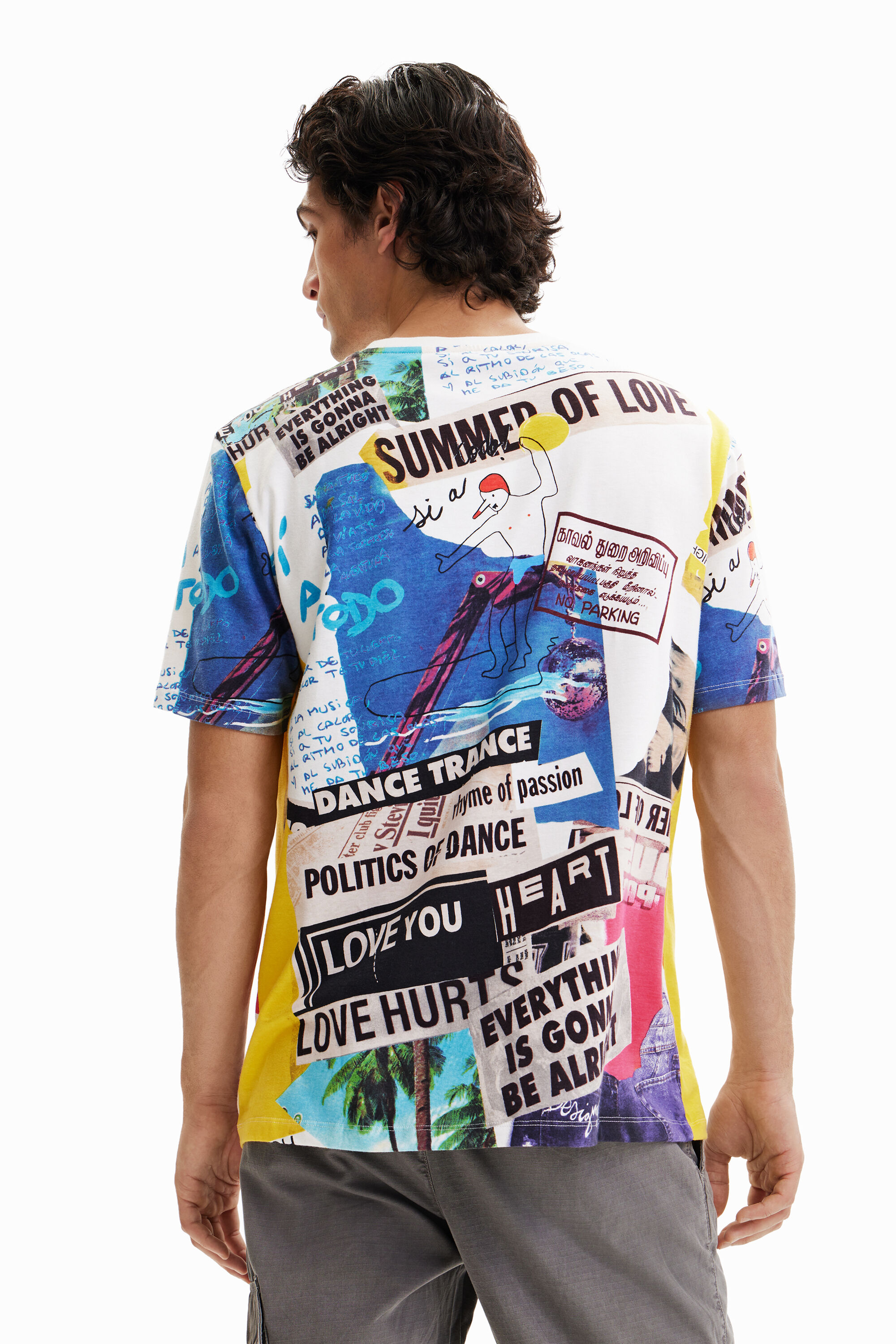 T-shirt manches courtes journal