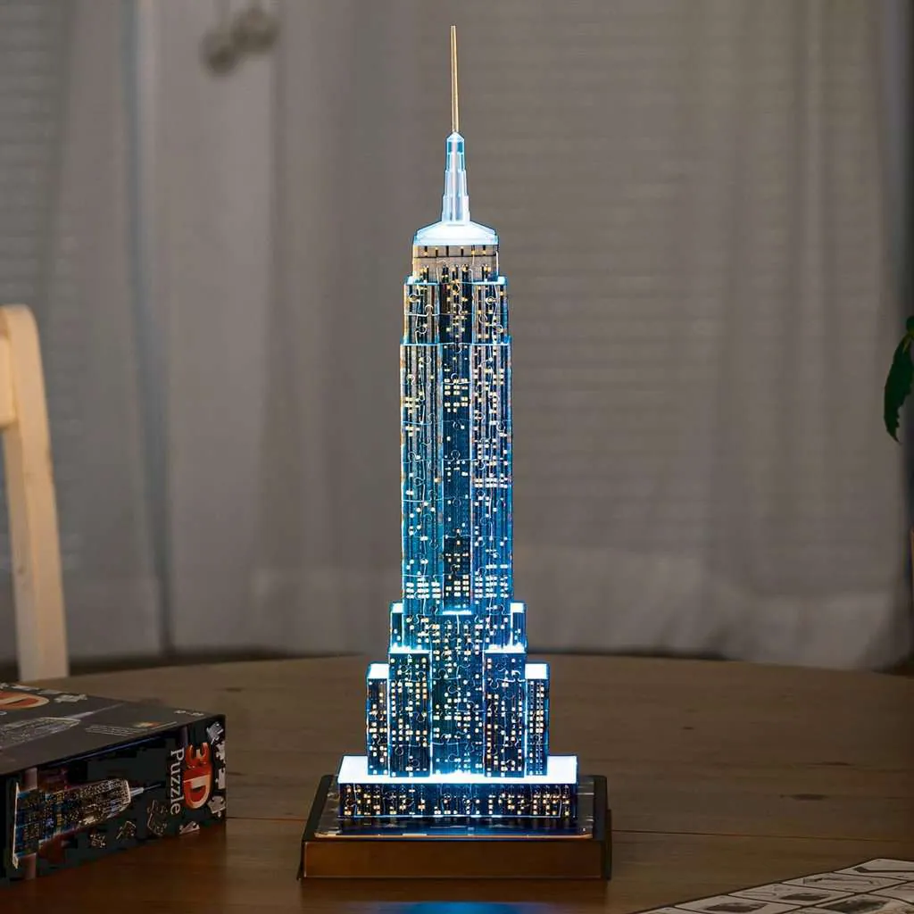 Ravensburger Spiel Empire State Building bei Nacht