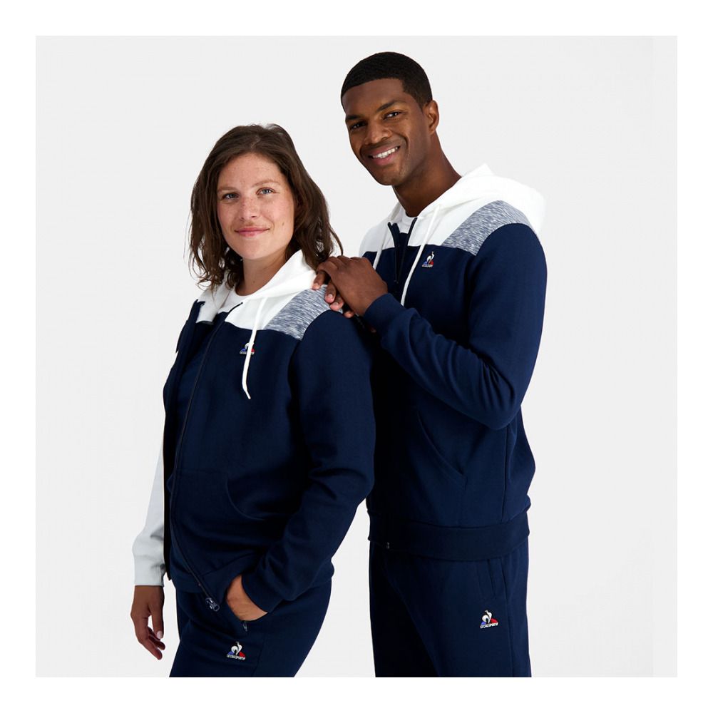 Le Coq Sportif SAISON 1 - Sweat Homme b.essentiel/n.o.w/multico gris
