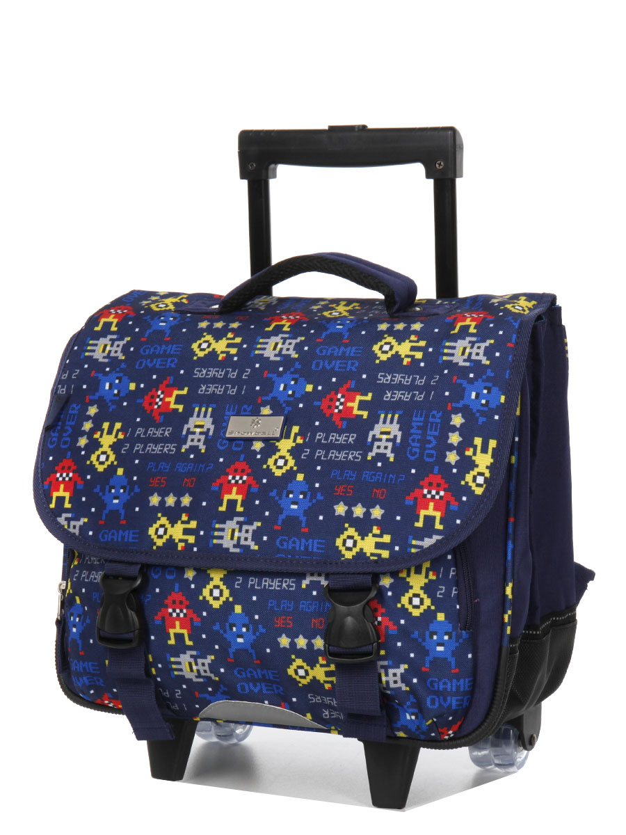 Cartable À roulettes Snowball Kid Robot 38 cm
