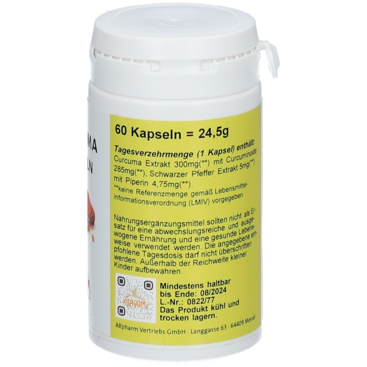 ALLPHARM Curcuma Kapseln