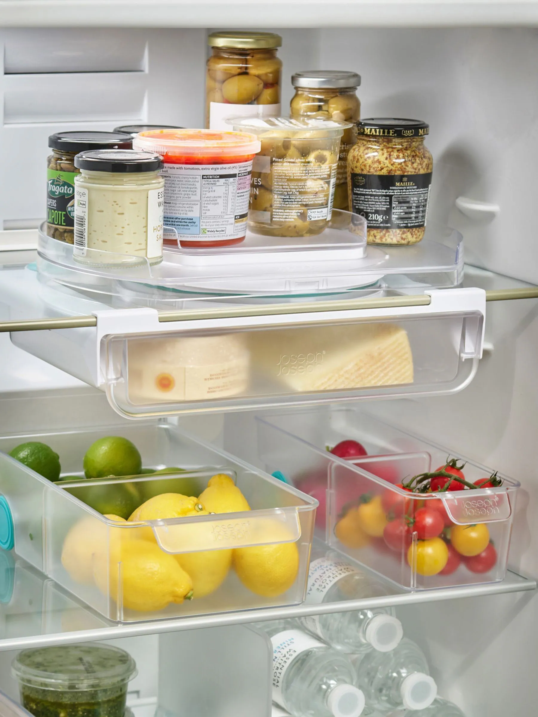 Joseph Joseph FridgeStore roterende organiser