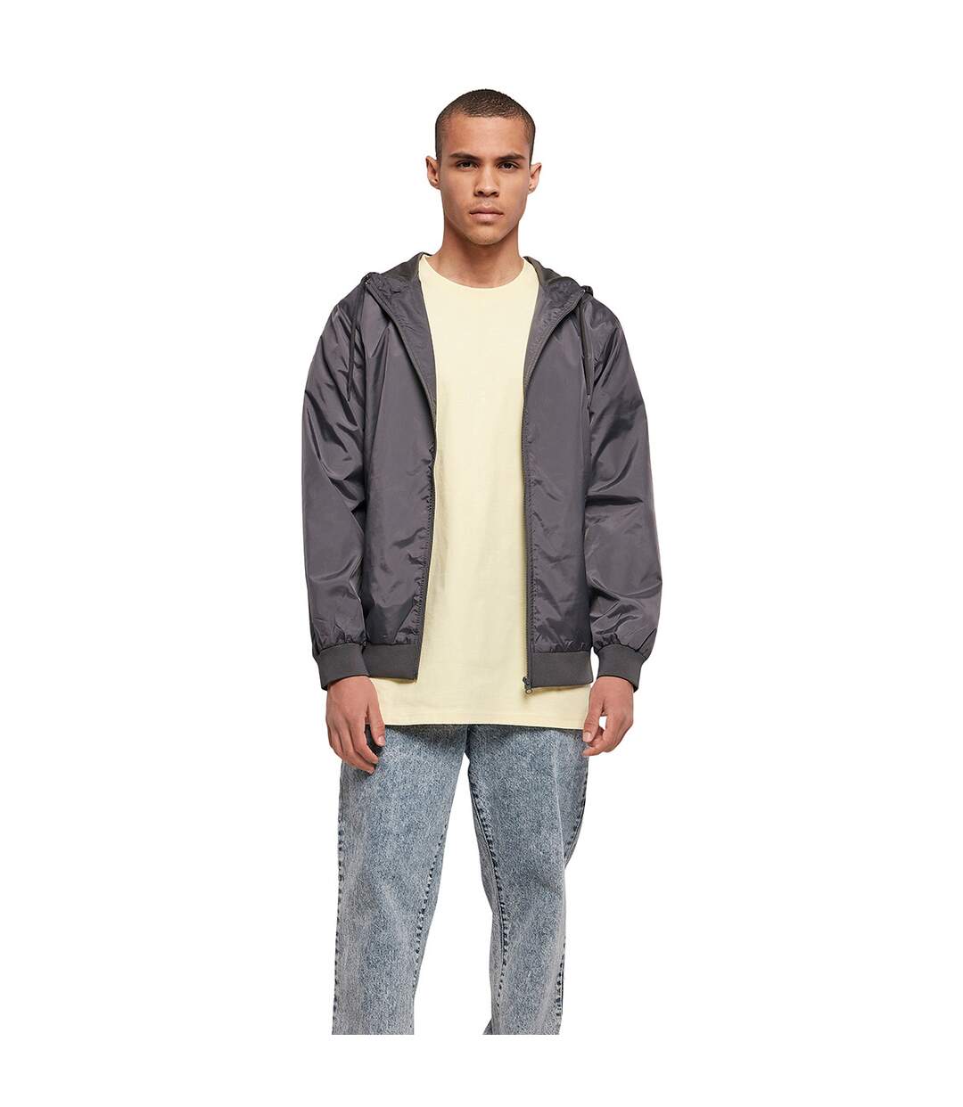 Build Your Brand - Veste WIND RUNNER - Homme (Gris foncé) - UTRW8571
