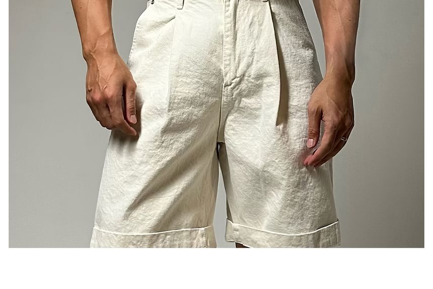 Okwano - Poloshirt met korte mouwen en effen breisel