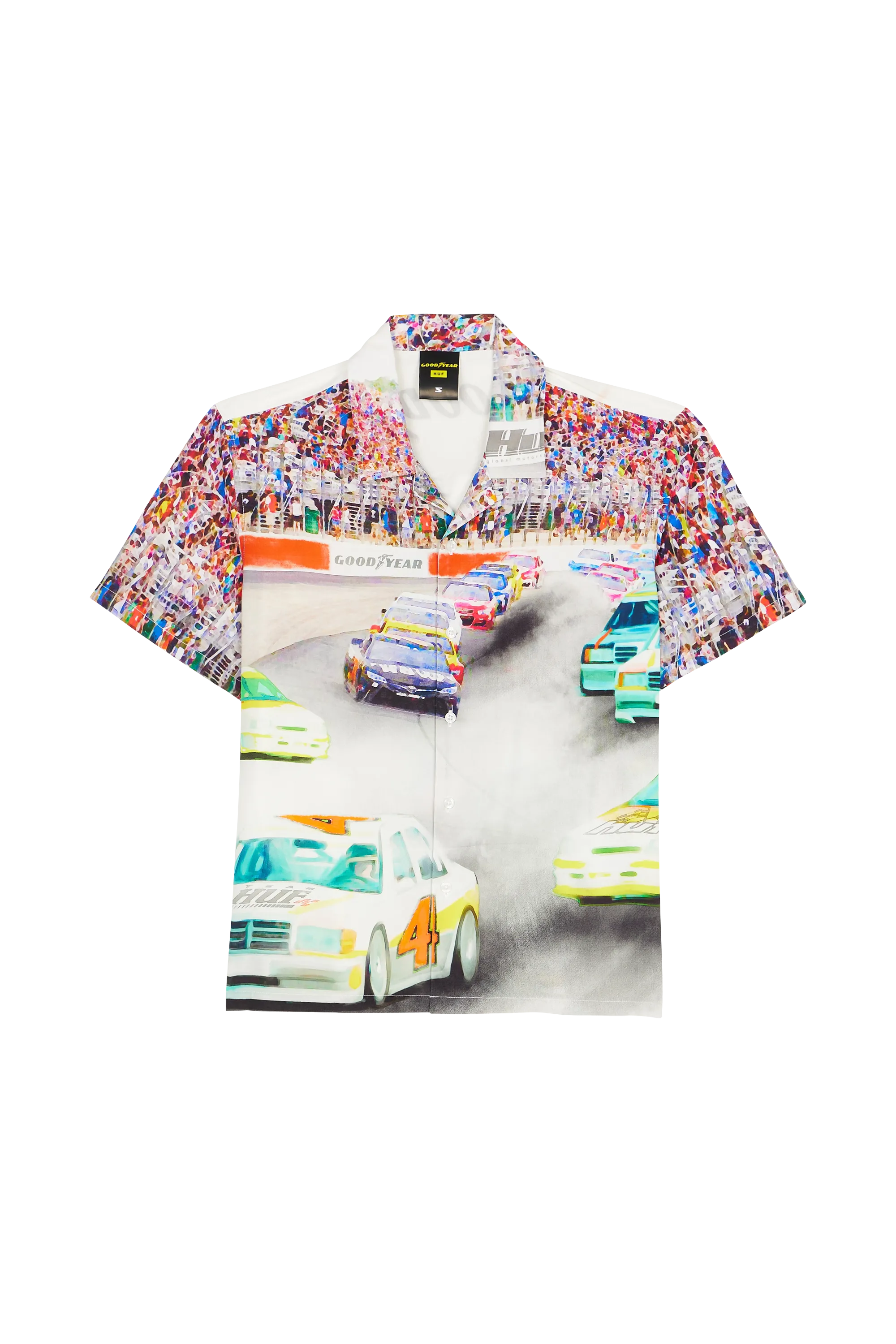 HUF chemise CIRCUIT Multicolore