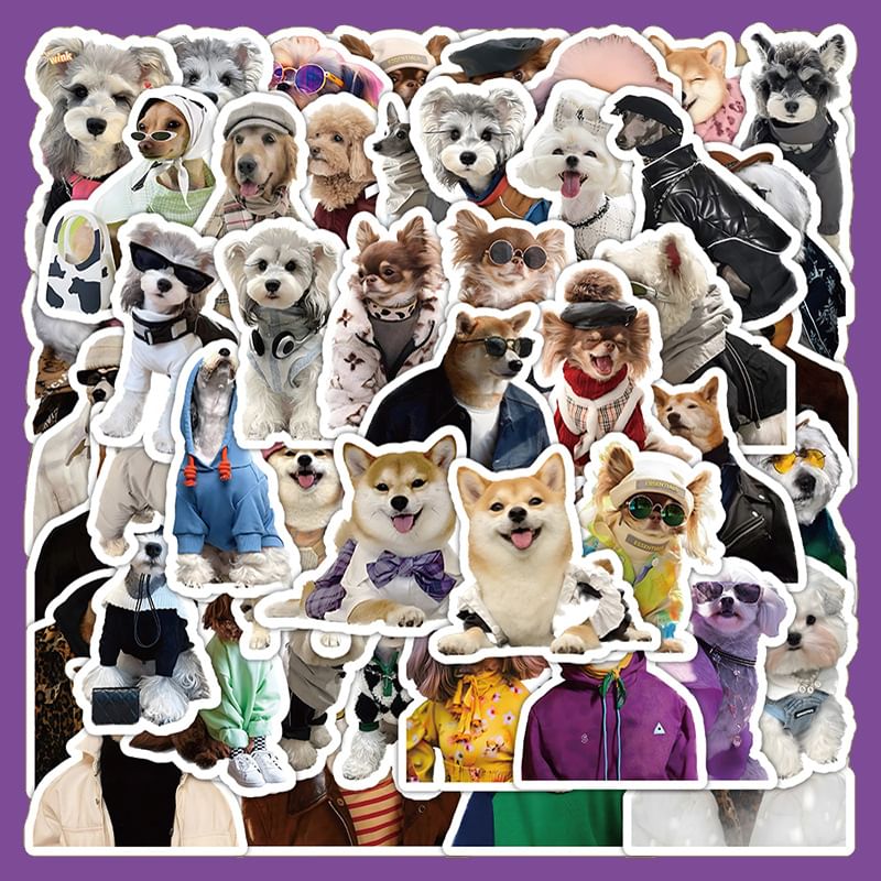 Porcini - Dierensticker (diverse ontwerpen)